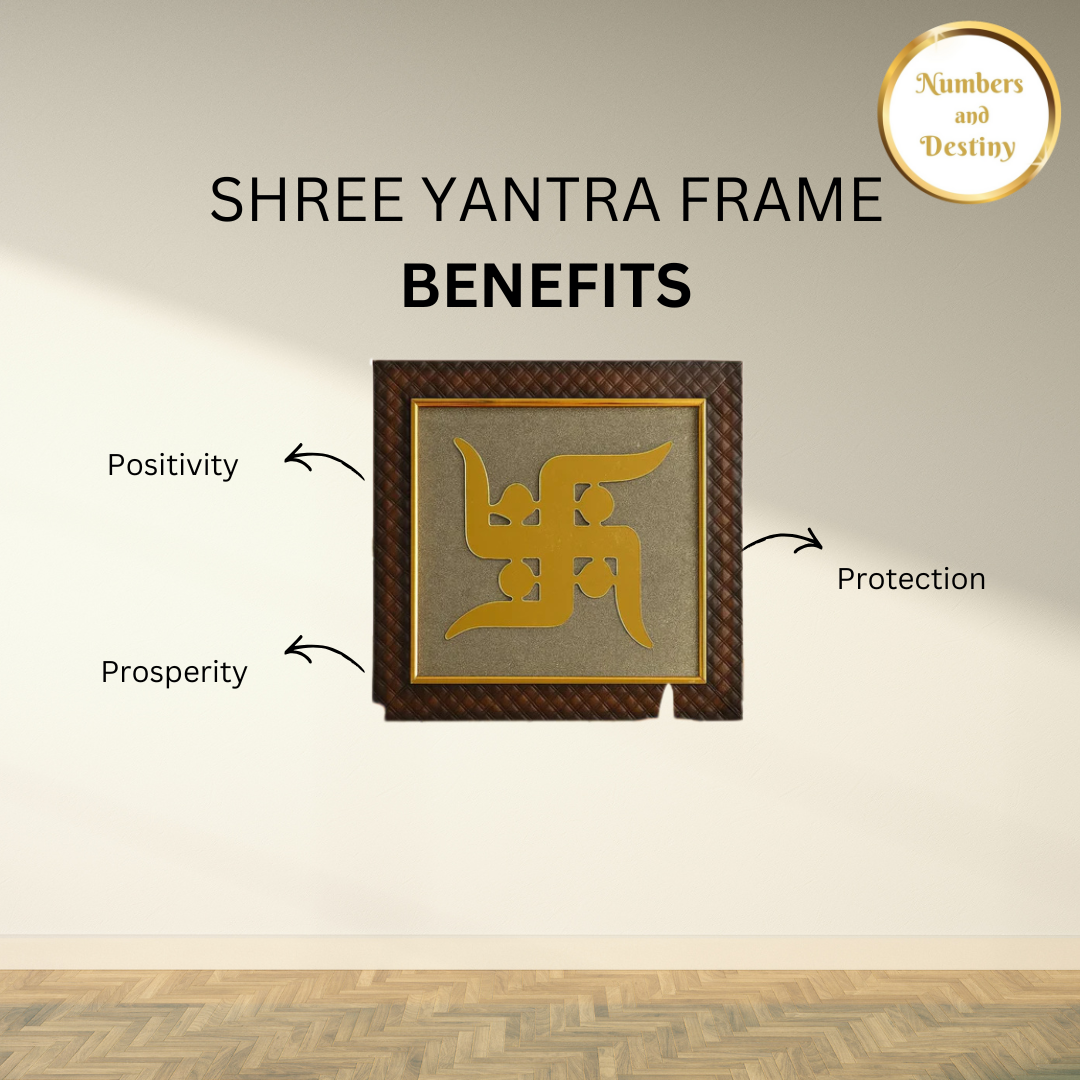 Swastik Prosperity Pyrite Frame - 100% Original