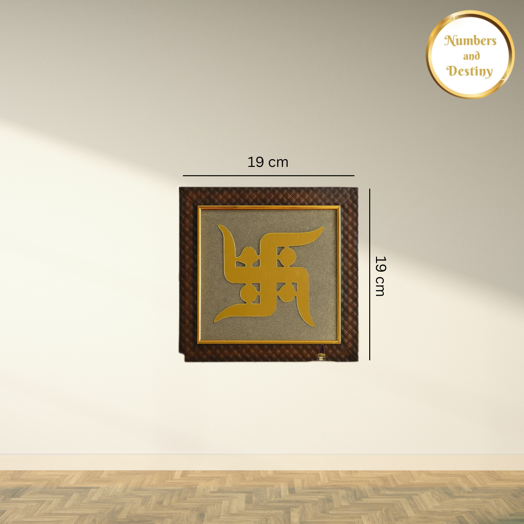 Swastik Prosperity Pyrite Frame - 100% Original