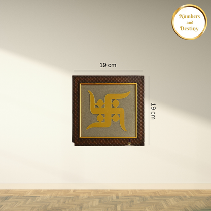 Swastik Prosperity Pyrite Frame - 100% Original
