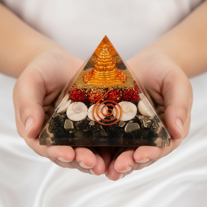 Lakshmi Yantra Pyramid - Attract wealth, prosperity, and positive energy