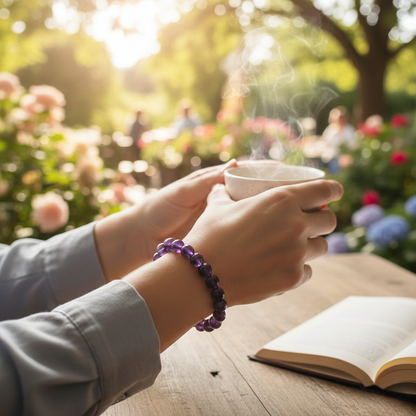 Amethyst Gemstone Bracelet