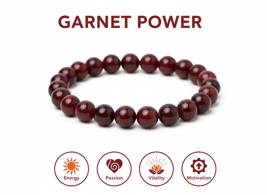 Garnet Energy & Passion Bracelet