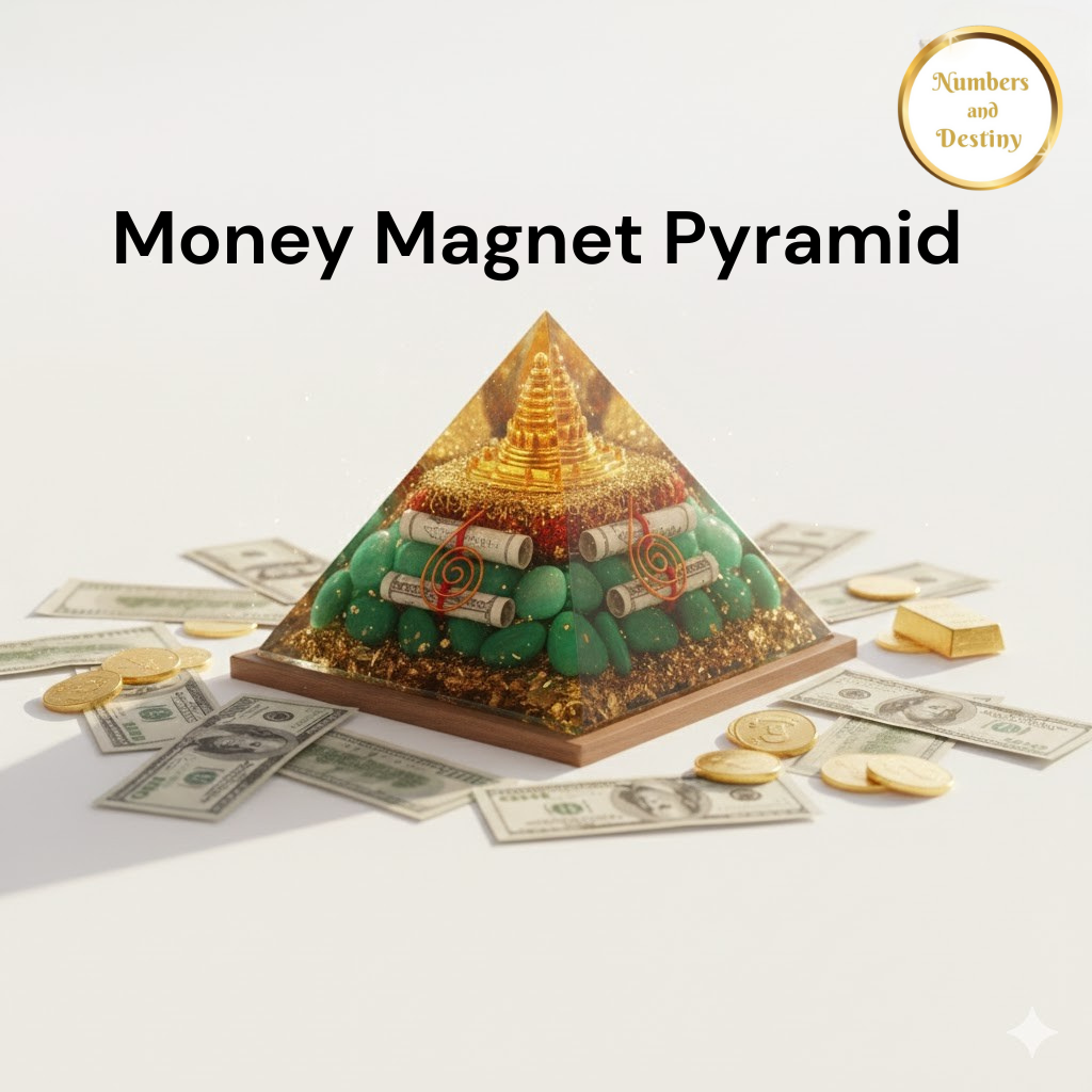 Pyrite Money Magnet Pyramid