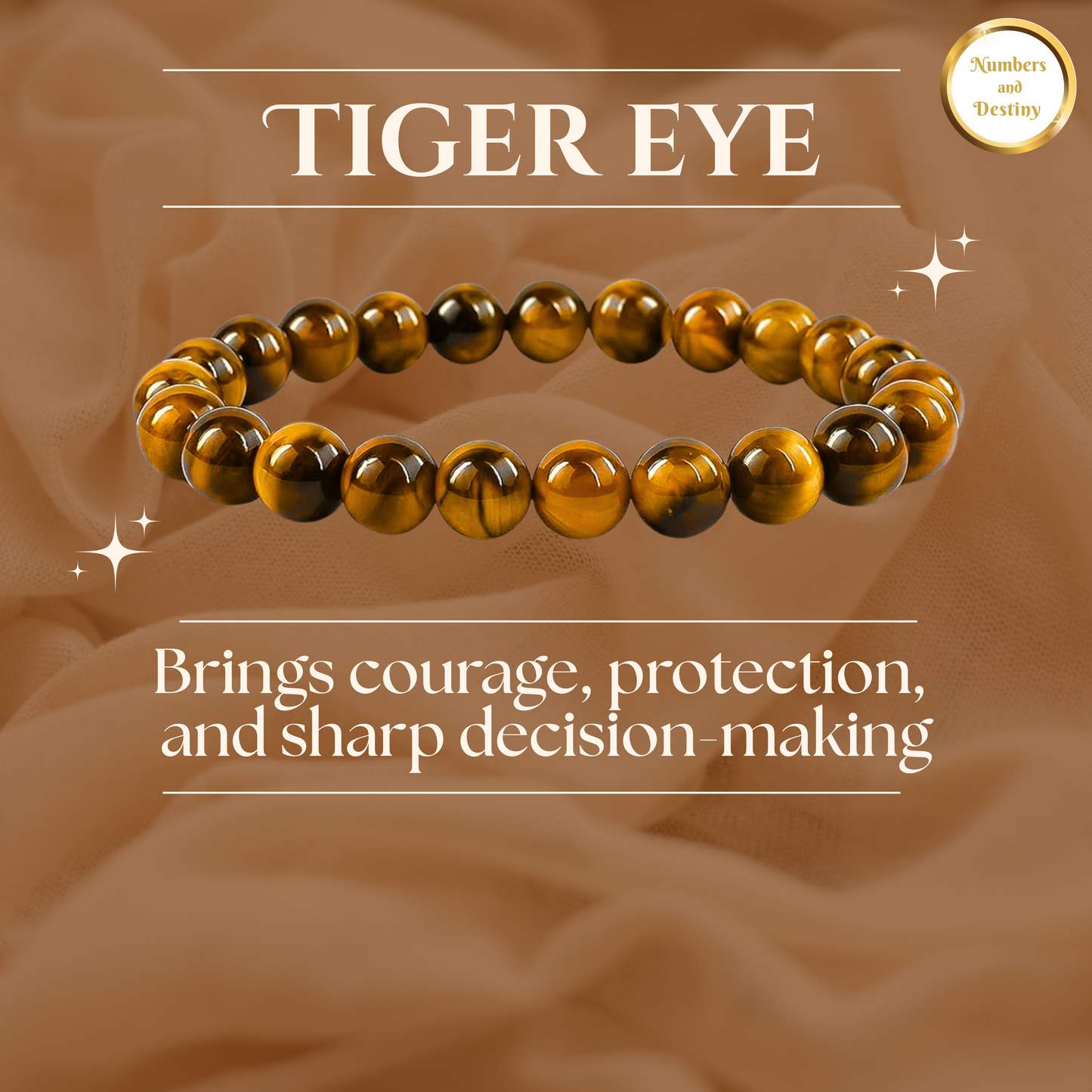 Tiger Eye Gemstone Bracelet