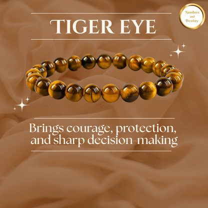 Tiger Eye Gemstone Bracelet