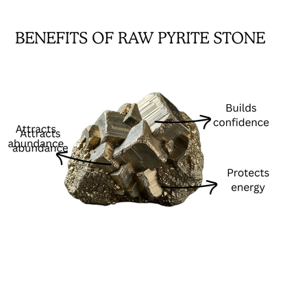 Raw Pyrite Stone - 100% Certified