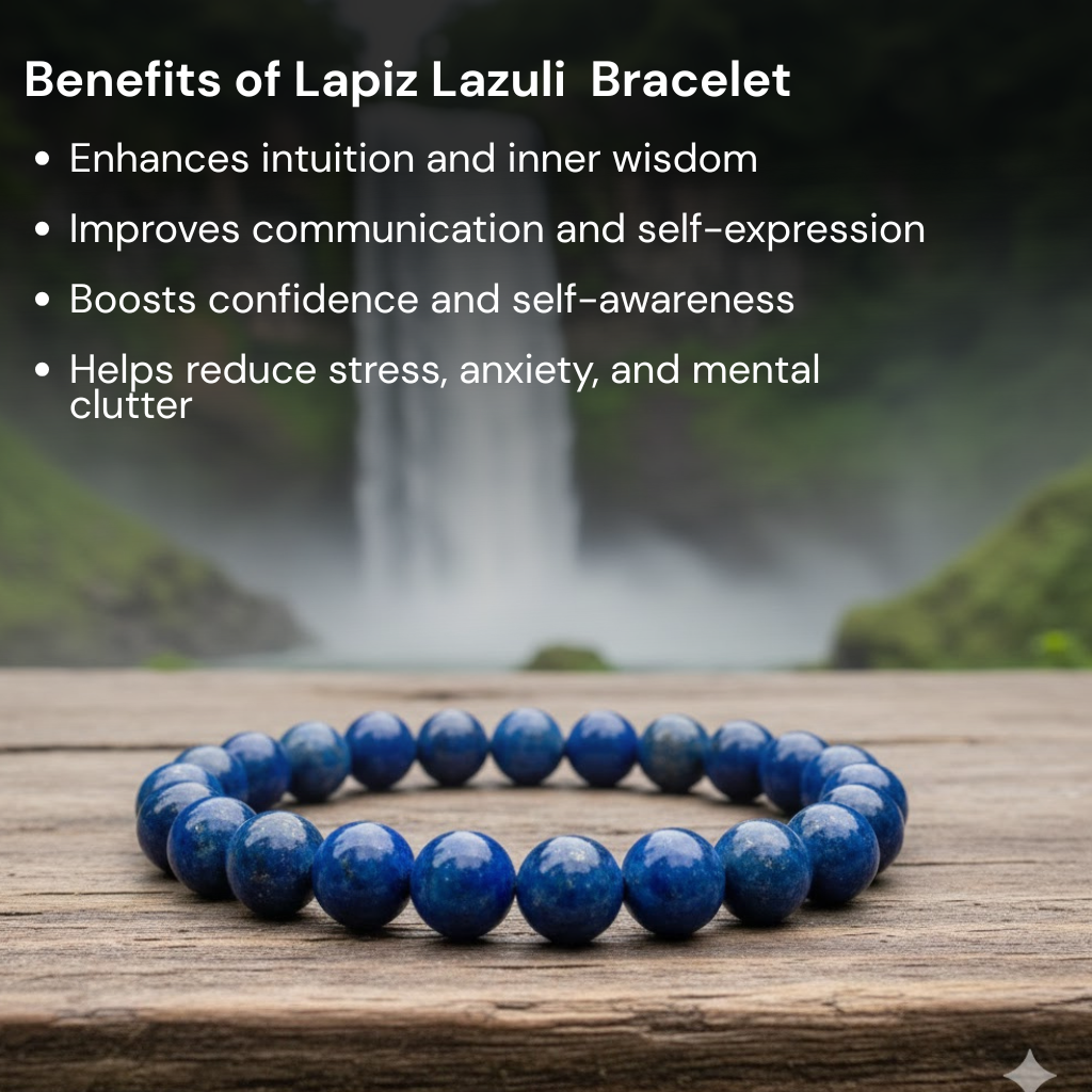 Lapis Lazuli Gemstone Bracelet