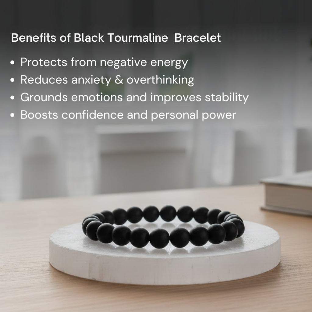 Black Tourmaline Protection Bracelet