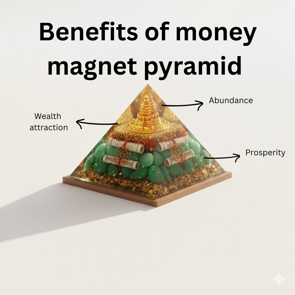 Pyrite Money Magnet Pyramid