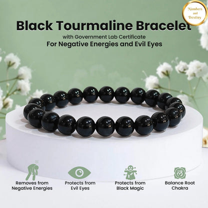 Black Tourmaline Protection Bracelet