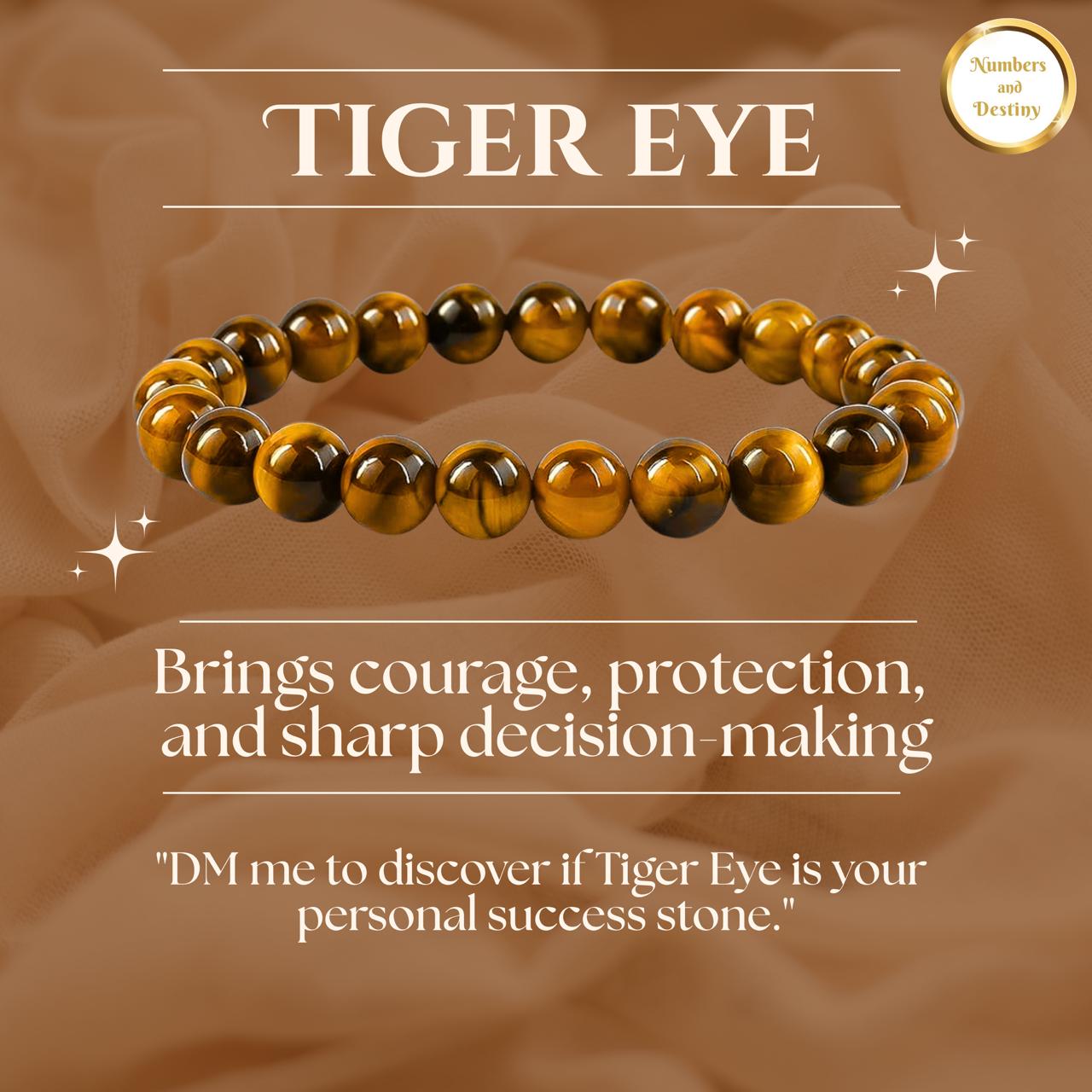 Tiger Eye Gemstone Bracelet