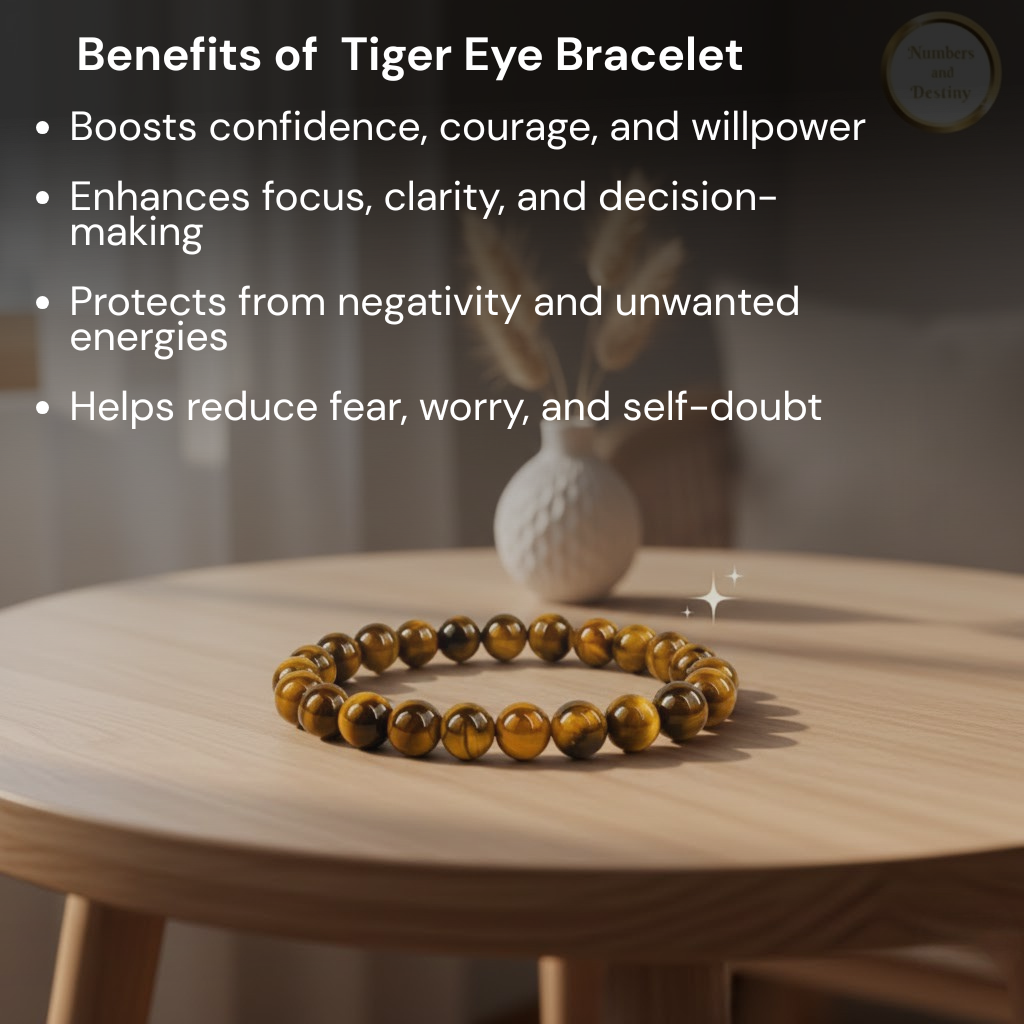 Tiger Eye Gemstone Bracelet