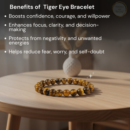 Tiger Eye Gemstone Bracelet