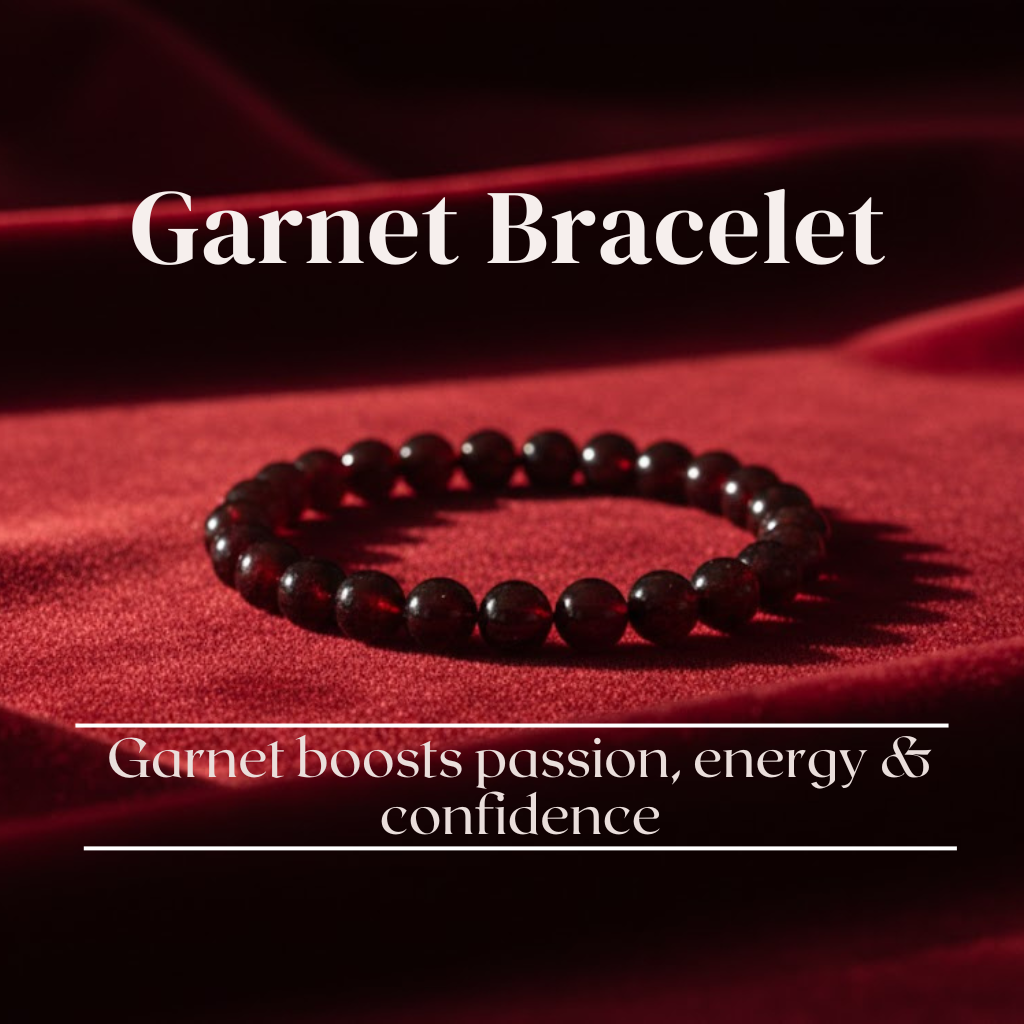 Garnet Energy & Passion Bracelet