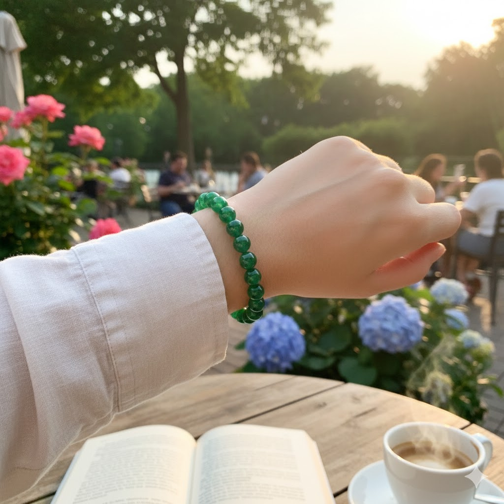 Green Aventurine Gemstone Bracelet