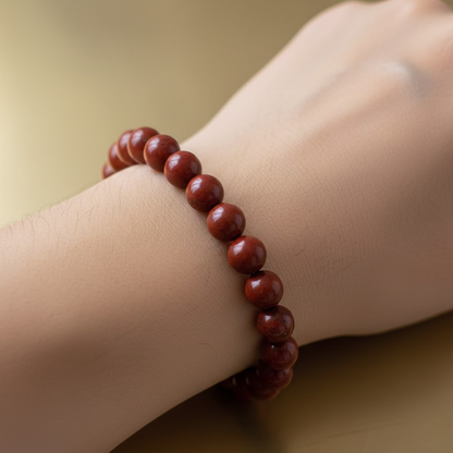 Red Jasper Gemstone Bracelet