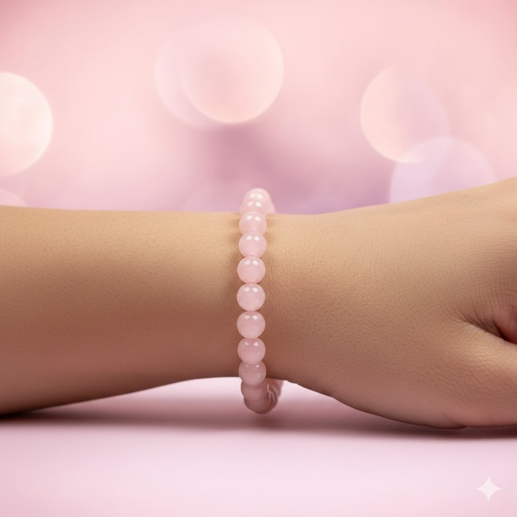 Rose Quartz Gemstone Bracelet