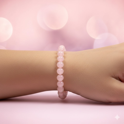 Rose Quartz Gemstone Bracelet