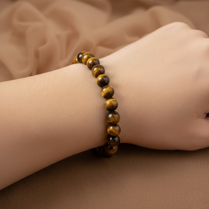 Tiger Eye Gemstone Bracelet
